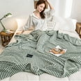 thumbnail image 3 of Soft Coral Fleece Blanket, Thickened Warm Siesta Throw, Cozy Milk Fleece Sofa Blanket for Winter Use, 3 of 6