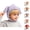 Grey, variant on Toddler Bunny Ear Knit Beanie Hat Soft Plush Winter Warm Cap with Ear Flaps Cute Animal Design for Baby Boys Girls Age 6 Months to 3 Years Stretchy Thermal Outdoor Cold Weather Daily Wear