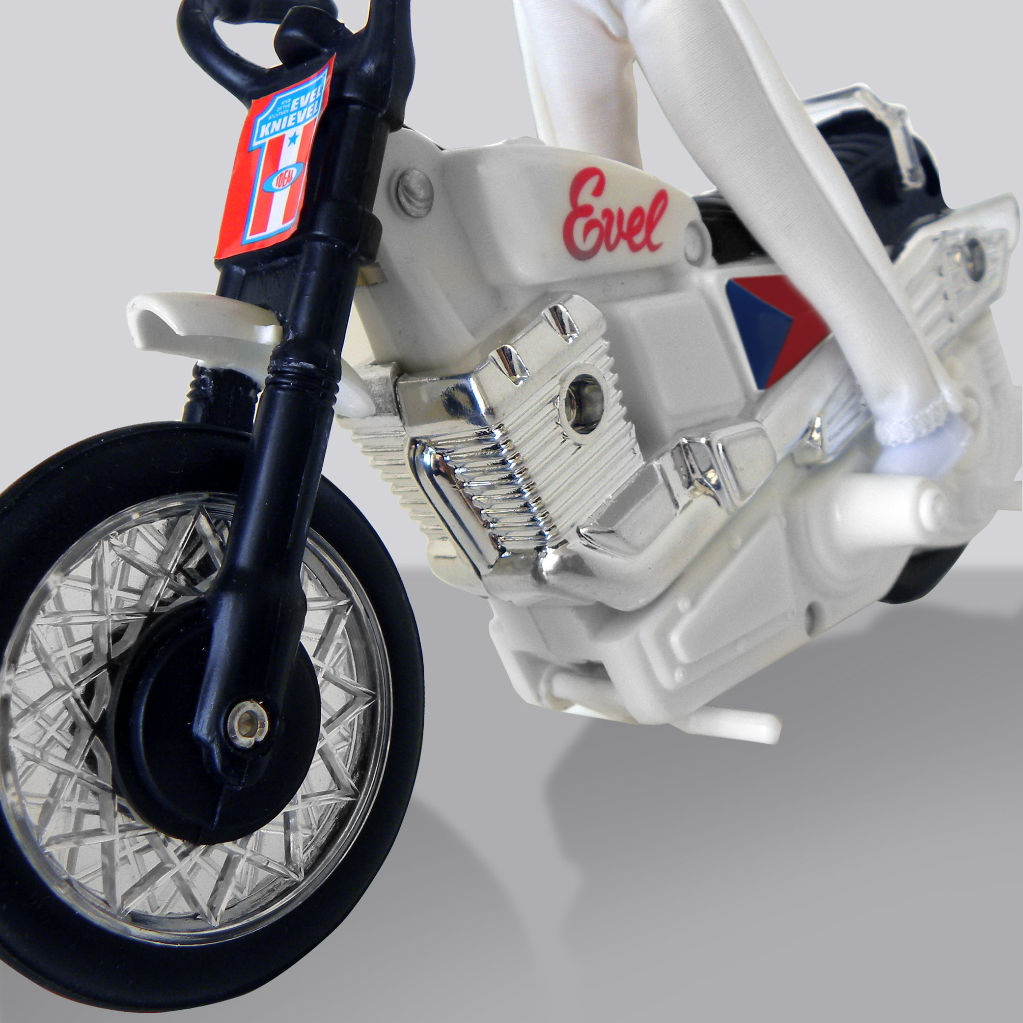 "Evel knievel" CUSTOM STUNT CYCLE VINYL  STICKERS/DECALS  custom stunt bike 