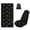 Black and Yellow-Sun Moon Star, variant on Kuiaobaty Eagle Star Print Car Seat Towel Covers Front Seats 60 x 33 Inch Sweat Towels for Car Seats with Storage Bag Multi-Purpose Towel(Hot Yoga, Gym, Sports Accessories)