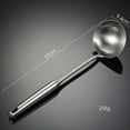 thumbnail image 2 of Wok Spatula and Ladle - Stainless Steel Wok Tools Set of 2, Heat-Resistant Wok Cooking Utensils, Universal Solid Kitchen Accessories, 2 of 8