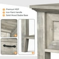 thumbnail image 2 of End Table with Drawer, Boho End Tables Side Tables with Storage Shelf for Bedroom,Small Space, 2 of 7