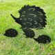 thumbnail image 2 of Estacas De Metal Para Jardín, Estacas De Metal De Erizo, Estatuas Decorativas De Silueta De Animales De Arte De Metal Para Patio, Estacas De Animales De Erizo Negro Para Patio, Césped, Porche, Decorac Muyoka Hogar, 2 of 6