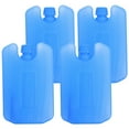 thumbnail image 1 of Paquetes de hielo para loncheras 4 piezas Congelador Bloques de hielo Enfriador de hielo reutilizable Aire acondicionado Ventilador Paquetes de hielo para playa Camping Pesca Senderismo Azul cielo, 1 of 7