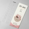 thumbnail image 4 of Semi-Cured Gel Nail Strips Spotted Leopard Print Mixed Color 16/18/20 Tips UV Lamp Harden, 4 of 6