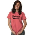 thumbnail image 5 of Colorado CO Classic Athletic Script Unisex Plus Size Graphic Tee Brisco Brands 3X, 5 of 6