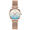 Blue, variant on Women's Watches Rose Gold Waterproof Wrist Analog Butterfly Watch with Stainless Steel Mesh Band