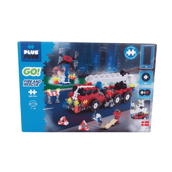 Plus-Plus - 7009 | Go! Fire and Rescue - 500 PC