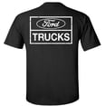 thumbnail image 3 of Fair Game Ford Trucks T-Shirt F150 Ranger Truck Classic White Square Logo F&B-Black-S, 3 of 5