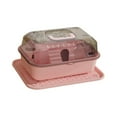 thumbnail image 2 of Hamster House escalando escalera Hedgehog House pequeñas mascotas juegan cabaña para gerbils Rosa, 2 of 8