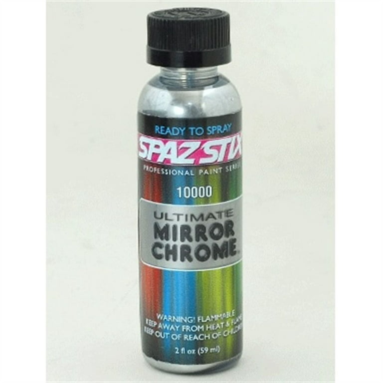 Spaz Stix Ultimate Clear Coat for Mirror Chrome Airbrush Paint