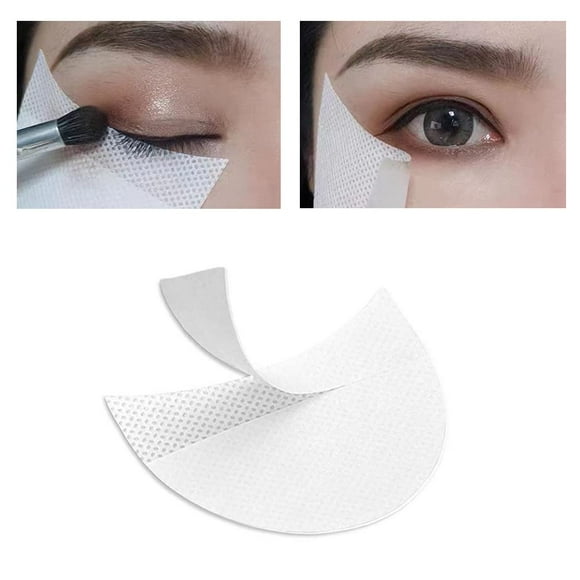 ForSewian 200 protectores de sombra de ojos profesionales sin pelusa debajo de los parches – Previene residuos de maquillaje para extensiones de pestañas y maquillaje teñido