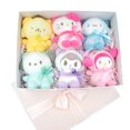 thumbnail image 1 of Sanrio-juguetes de peluche originales para niños, caja de regalo, colgante de muñeca de peluche suave, Kawali Kuromi, Hello Kitty, My Melody, Cinnamoroll, regalo de Navidad, 1 of 3