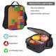 thumbnail image 5 of Fotbe Colorful Building Blocks A Set Escolar 3 en 1 para Niños - Mochila Duradera con Lonchera Aislante y Estuche para Lápices - Mochila Escolar para Niños y Niñas, 5 of 7