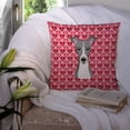 thumbnail image 3 of Carolines Treasures BB5306PW1414 Italian Greyhound Fabric Decorative Pillow, 14Hx14W, multicolor, 3 of 4