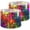 Color 3, variant on Lampshades 2 Pack seamless positive wavy lines colorful print for girls boys 13"x13"x10" Light Shade for Table Lamps Floor Lamp Shades Lampshade Replacement Easy Assembly