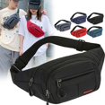 thumbnail image 4 of Waterproof Outdoor Female Male Chest Bag Wallet Sports Bag Waist Packs Phone Bag Shoulder Bag RED, 4 of 8