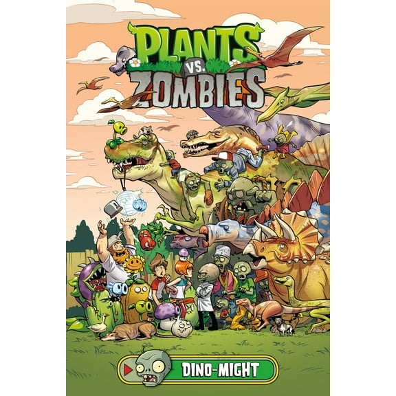 Pre-Owned Plants vs. Zombies Volume 12: Dino-Might (Hardcover) 1506708382 9781506708386