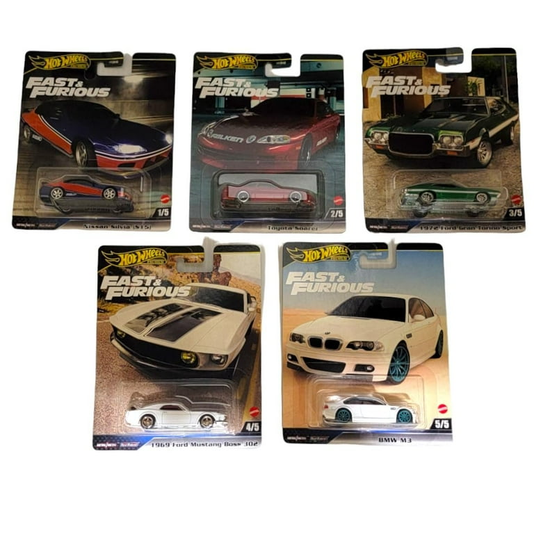Hot Wheels 2024 Fast & Furious Premium Diecast Car Complete Set of