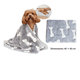 thumbnail image 4 of Mochila Gatos Y Perros Jaula Transportadora Mascotas +manta Xtellar gris, 4 of 4