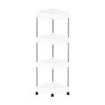 thumbnail image 2 of CNKOO  3-Tier Rolling Storage Cart with Wheels- Plastic Multi-Room Organizer  Kitchen- Living Room-office -Bathroom, 2 of 6
