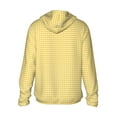 thumbnail image 3 of Uemuo Yellow Gingham Pattern Women's Full Zip UPF 50+ Sun Protection Hoodie Jacket Long Sleeve Sun Shirt Hiking Outdoor Performance with Pockets-XX-Large, 3 of 9