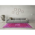 thumbnail image 3 of Ahgly Company Indoor Rectangle Medallion Pink Traditional Area Rugs, 8' x 12', 3 of 4