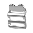 thumbnail image 3 of Nicehomfit 2Pcs Metal Slide Buckles for Satchel Adjustable Strap Silver Aluminum Alloy for Women, 3 of 5