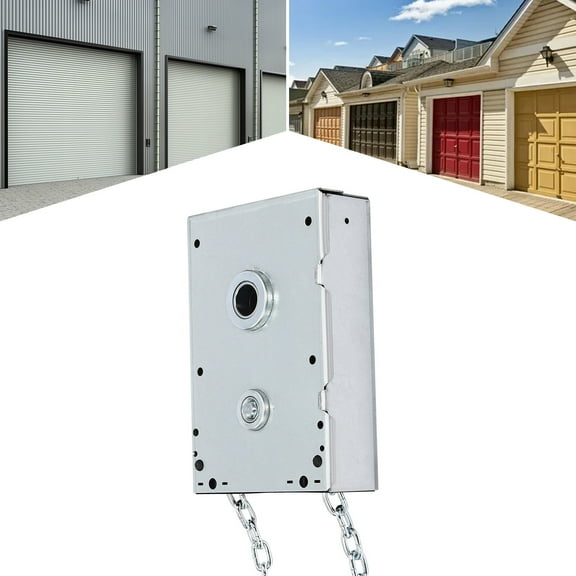 4:1 Gear Ratio Chain Hoist for Roll Up Doors Garage Door Chain Hoist Opener  for Pulling Up the Roller Shutter Door of Garages, Warehouses