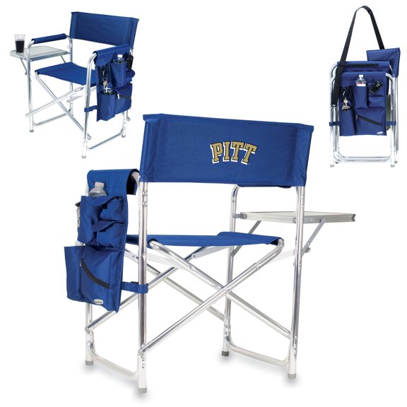 Pittsburgh Panthers - Sports Chair by Picnic Time (Navy)
