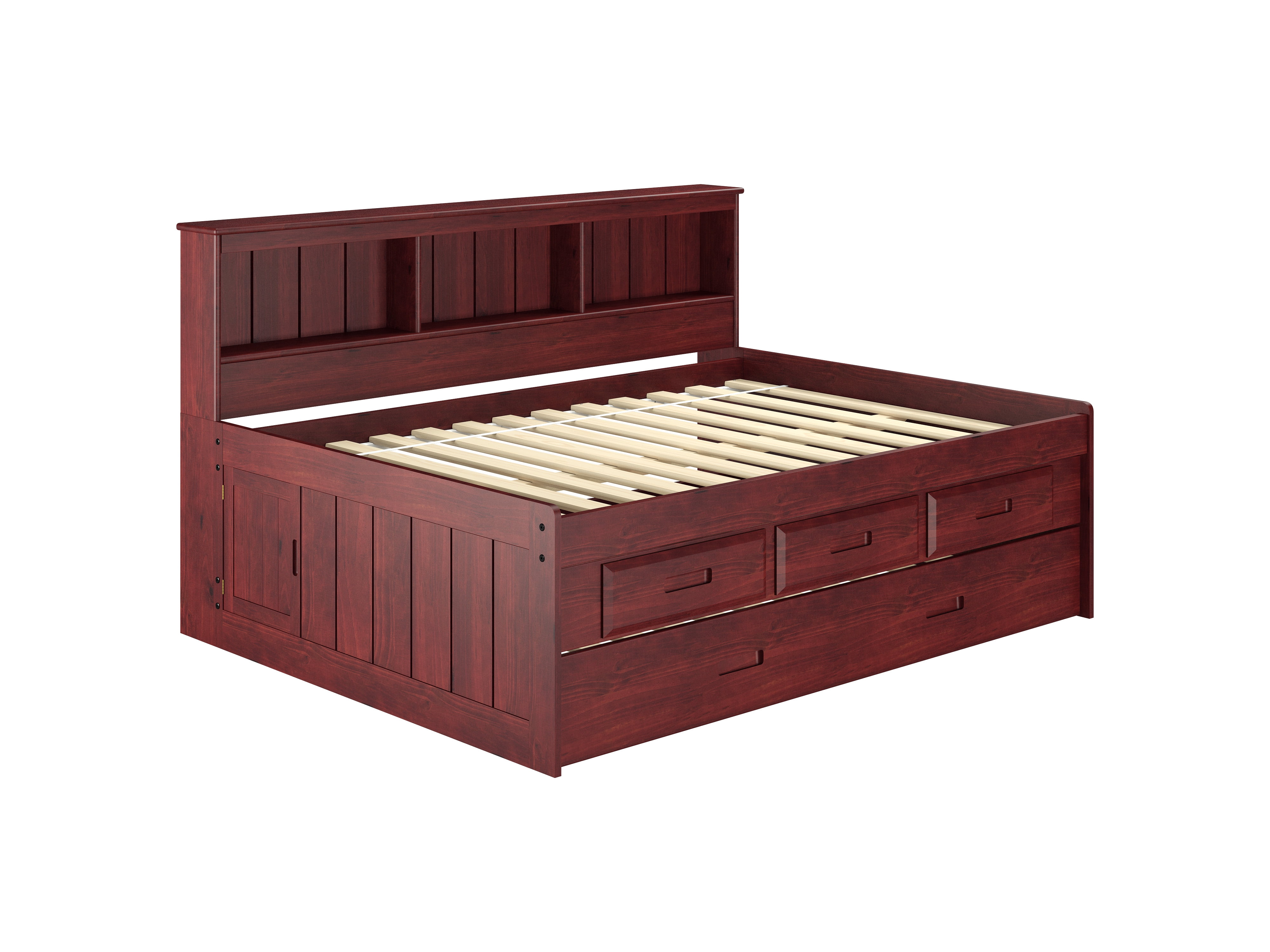 storage beds full