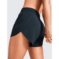 thumbnail image 4 of Shorts CRZ YOGA Cintura Media con Abertura de 10 cm Secado Rápido Azul Marino XL, 4 of 4