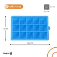 thumbnail image 5 of Set 2 Charolas para Hielo - Coquo - 3x5 (15 Cubos de Hielo), 5 of 5