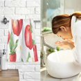 thumbnail image 7 of Yayeee 100% Cotton Hand Towels for Bathroom 16" x 28" Soft Absorbent Kitchen Towel, White Apple Pattern, 7 of 7