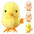 thumbnail image 1 of 4 Pcs Poulets à Remonter Fête Jouets à Remonter Poulets Sauteurs Peluche Jouets à Remonter, 1 of 9