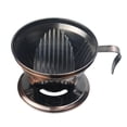 thumbnail image 2 of Stainless Steel Pour Over Cone Dripper Coffee Filter Strainer Holder PICK Bronze, 2 of 4