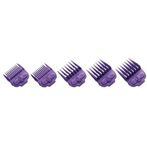 Andis Andis Nano-silver Magnetic Attachment 5-combs, Small, Sizes 1/16", 1/8", 1/4", 3/8", 1/2"