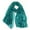Teal, variant on Wrapables® Lightweight Musical Notes Long Scarf, Black