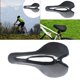 thumbnail image 5 of Sillín de bicicleta Kusrkot Universal de cuero negro con absorción de impactos, 5 of 7