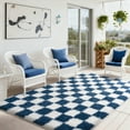thumbnail image 3 of SARAG 6x9ft Sage White Sand Green Checkered Rug, Big Fluffy Plaid Area Rugs For Bedroom Living Room, Modren Indoor Rug For Kids Girls Room, Nursery Dorm, Non-Slip, High Pile, 3 of 8