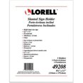 thumbnail image 2 of Lorell L-base Slanted Sign Holder Stand Support 8.50" x 11" Media - Acrylic - 1 / Pack - Clear, 2 of 7