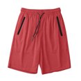 thumbnail image 3 of BXINGOHAI Mens Athletic Shorts 5 Inch Quick Dry Gym Workout Shorts Men Lightweight Sports Running Shorts with Pockets Pink,4XL, 3 of 6