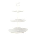 thumbnail image 2 of 3 Tier Serving Tray, Large Capacity 3 Tier Dessert Stand  for Living Room Square,Round, 2 of 8