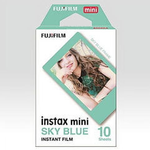 Fujifilm Instax Mini Sky Blue Instant Film, 10 Sheets 