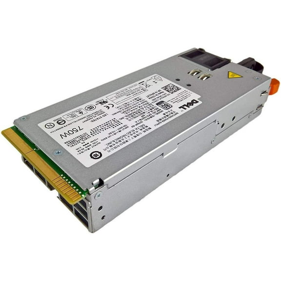 Dell 750W Redundant Power Supply for PowerEdge R510, T710, R810, R815, and R910 Server Power
