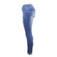 thumbnail image 2 of WILLBEST Pantalones Mujer Pantalones Vaqueros Ajustados Elásticos de Mezclilla para Mujer, Pantalones Con Agujeros, Pantalones de Tubo para Fitness y Ropa Informal Mediana, 2 of 5