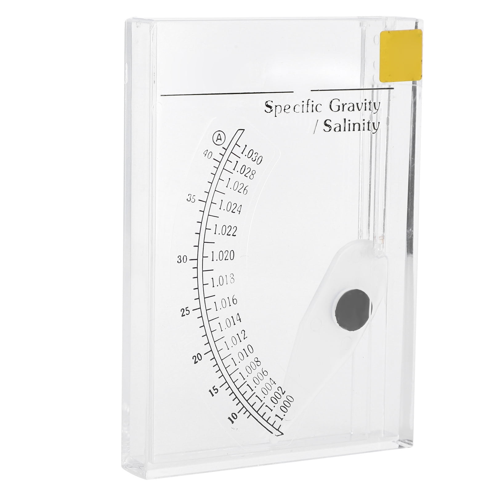 Glass Salt Scale Hydrometer - Salinity Tester For Aquarium, Wine Making, And General Liquid Measurement
