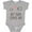 AC-Heather Grey, variant on My Nan Loves Me Grandchild Boys or Girls Baby Bodysuit
