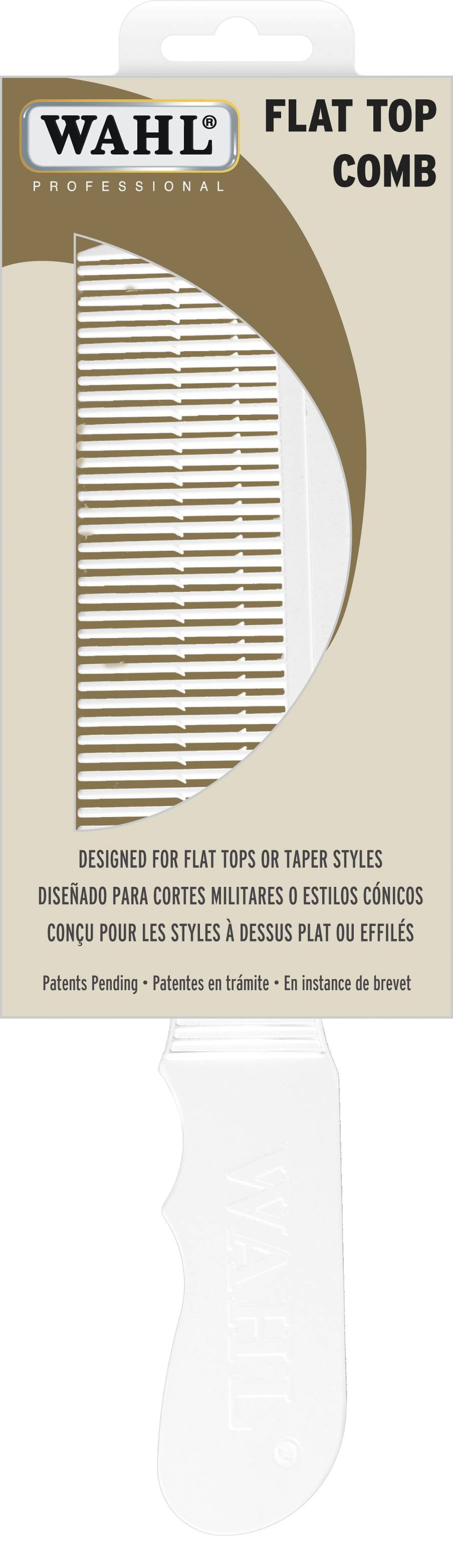 barber flat top comb