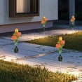 thumbnail image 5 of Lwlmwt Solar Garden Light 30-inch Ground Spike Rose Light Waterproof Outdoor Decorative Light Ideal for Courtyards, Pathways, and Garden Decor, 5 of 6